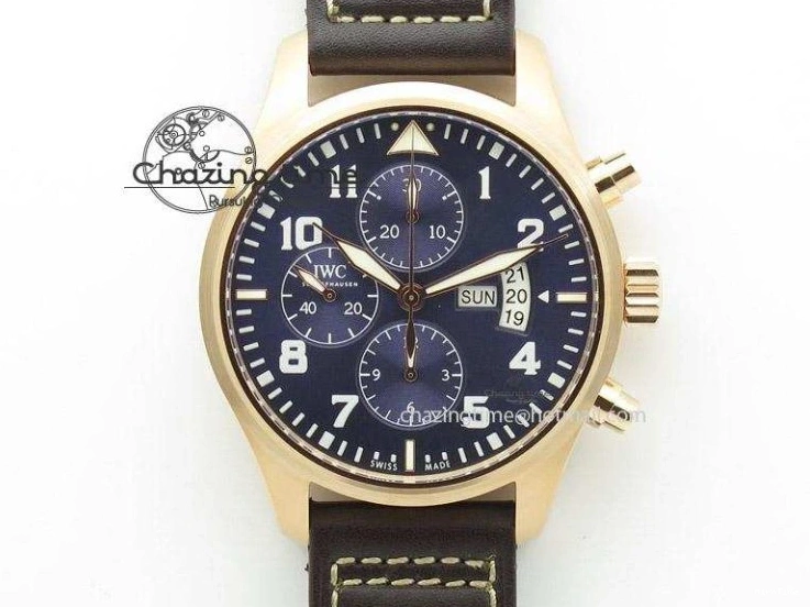 MIROTIME 0317 Pilot Top Gun IW326901 M+F 1:1 Best Edition Black Dial on Black Rubber Strap A SportInspired 6999